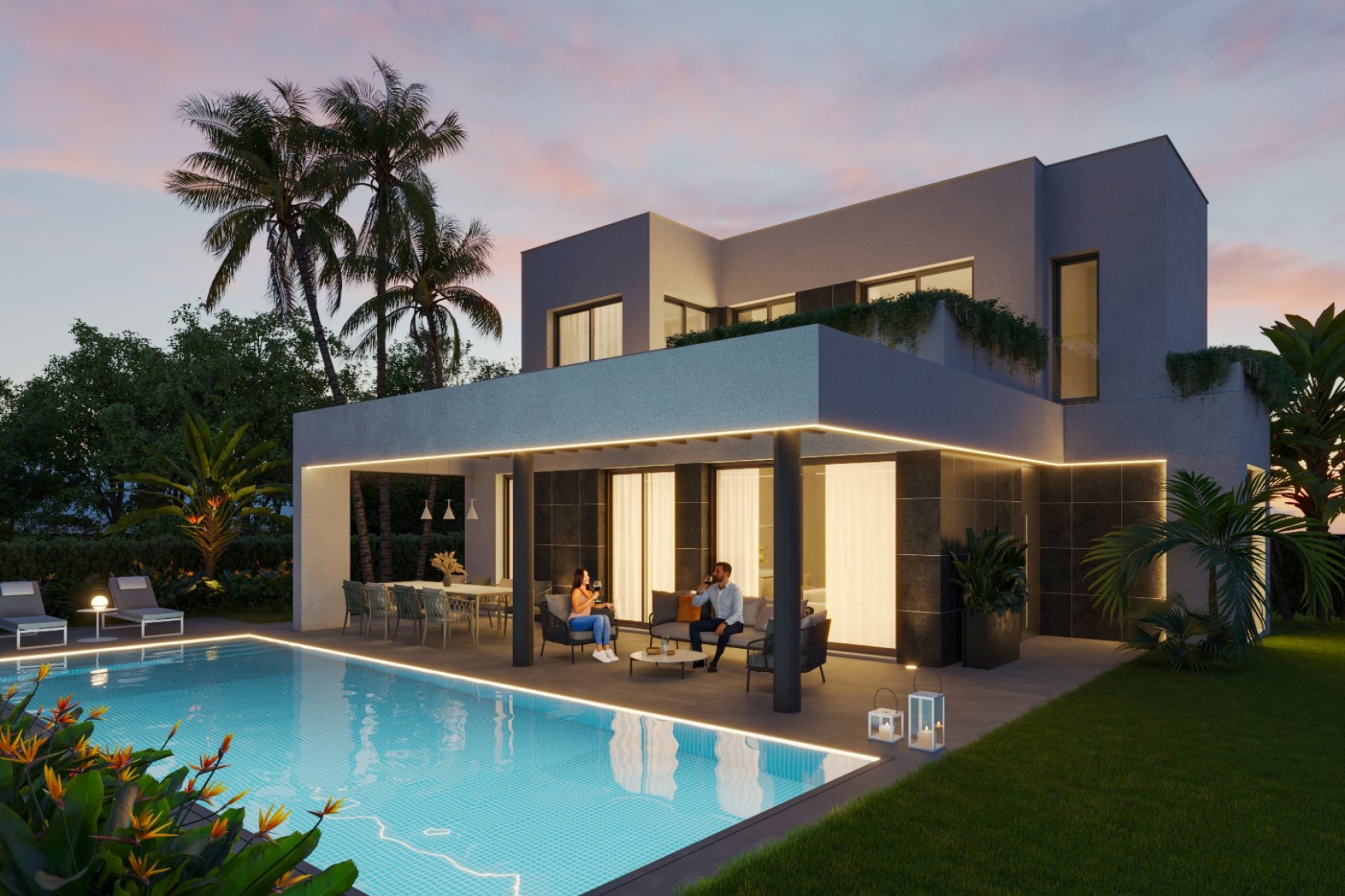 Obra nueva - Chalet -
Finestrat - Finestrat Urbanizaciones