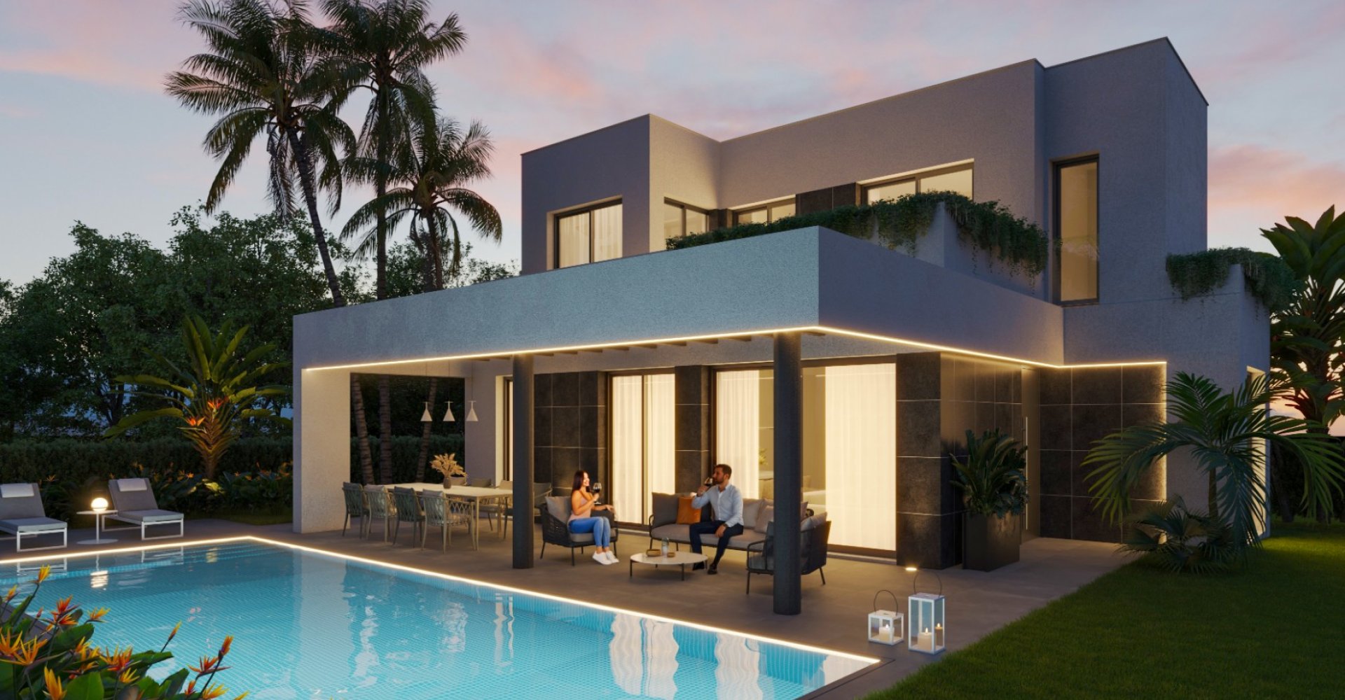 Obra nueva - Chalet -
Finestrat - Finestrat Urbanizaciones