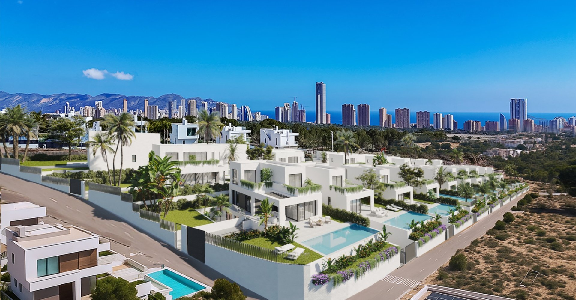 Obra nueva - Chalet -
Finestrat - Finestrat Urbanizaciones